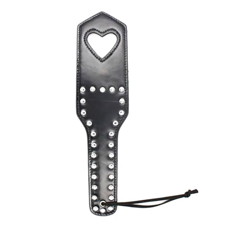 PADDLE SCULACCIATORE HEART RED PER GIOCHI DI COPPIA SADOMASO 2
