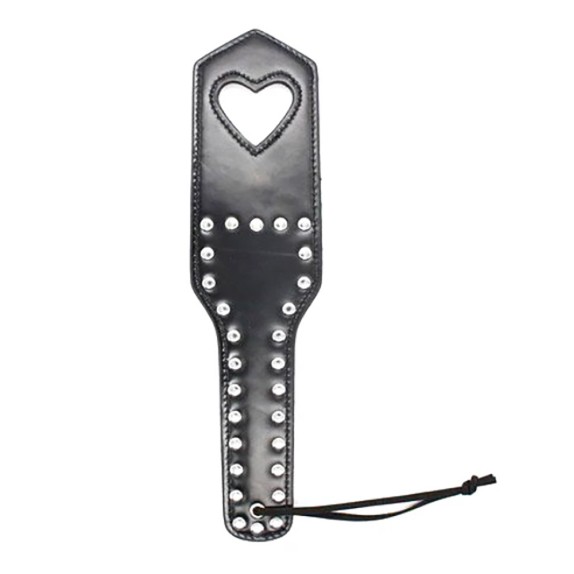 PADDLE SCULACCIATORE HEART RED PER GIOCHI DI COPPIA SADOMASO