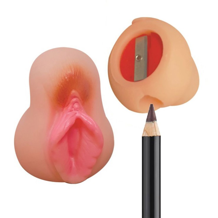 TEMPERINO GADGET SEXY A FORMA DI VAGINA TASCABILE