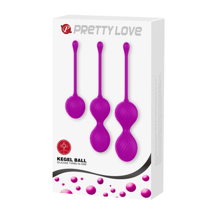SET DI 3 PALLINE KEGEL AUTOVIBRANTI PER RINFORZARE IL...