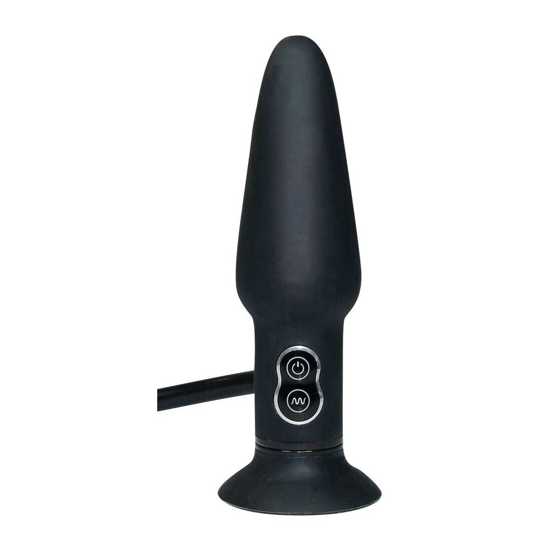 PLUG ANALE GONFIABILE E VIBRANTE SEX TOY CON...