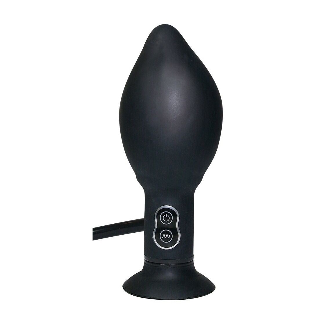 PLUG ANALE GONFIABILE E VIBRANTE SEX TOY CON...
