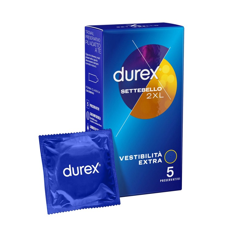 PROFILATTICI IN LATTICE DUREX SETTEBELLO 2XL 5 PEZZI