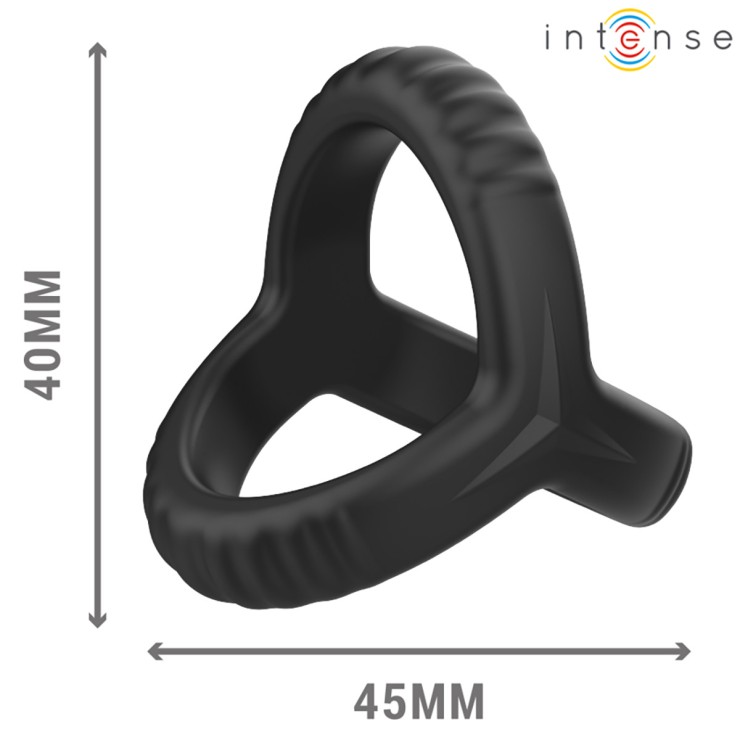 ANELLO DOPPIO PER PENE IN SILICONE PER EREZIONI INTENSE...