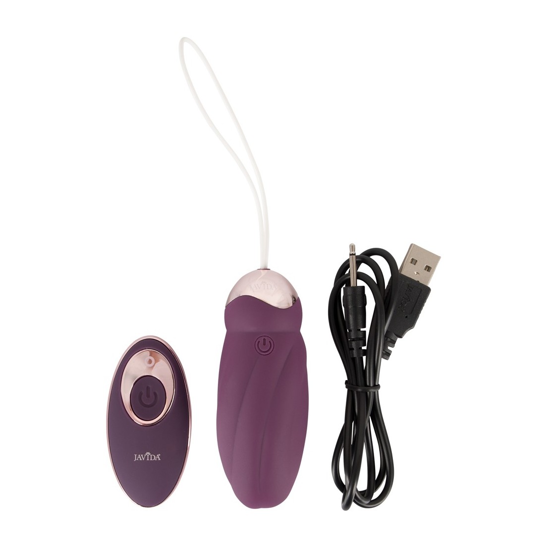 OVETTO VAGINALE CON SFERE ROTANTI E TELECOMANDO