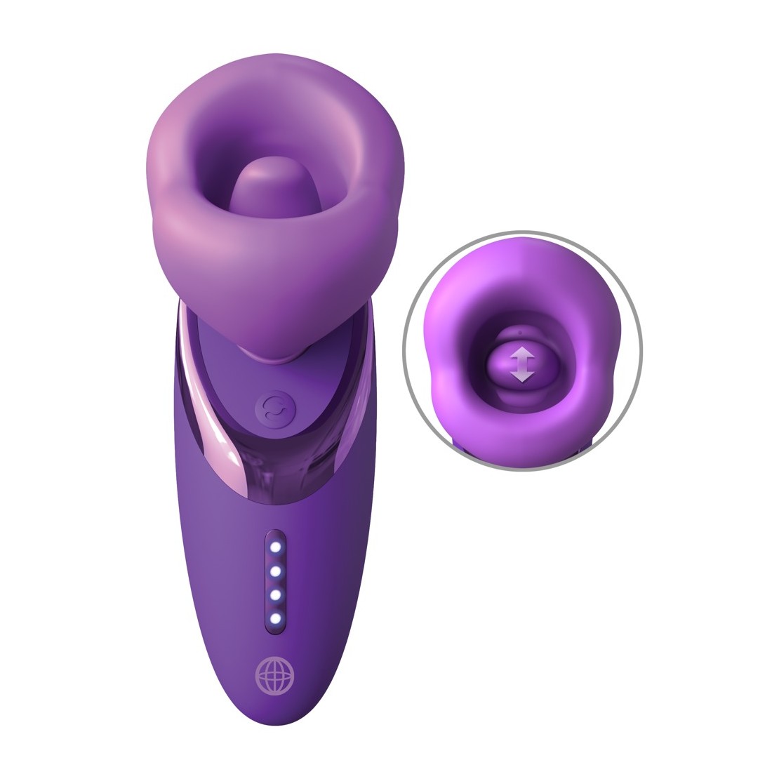 SEX TOY 3 IN 1 BOCCA CHE SUCCHIA CON LINGUA CHE...