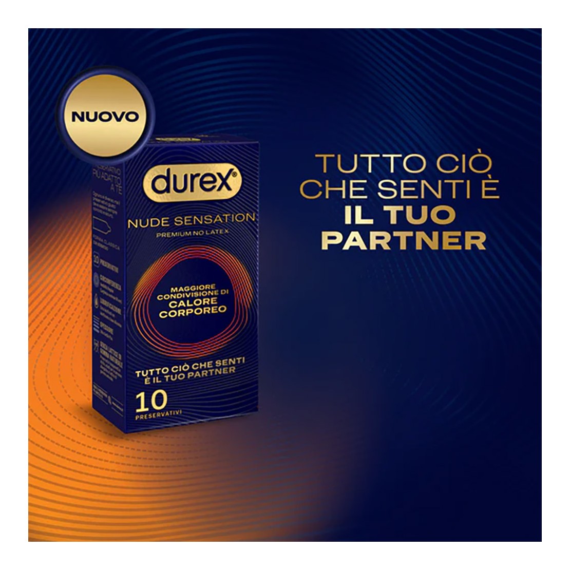 DUREX NUDE SENSATION PRESERVATIVI SENZA LATTICE...