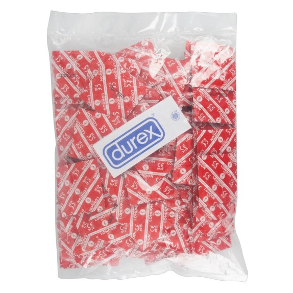 CONFEZIONE 100 PRESERVATIVI DUREX ALLA FRAGOLA LONDON