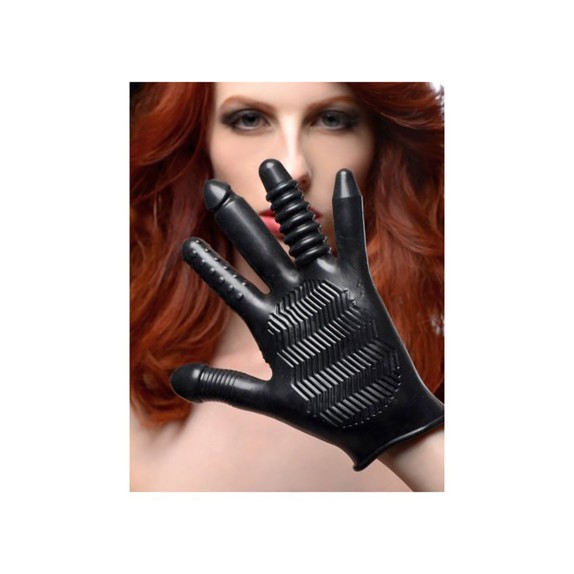 copy of GUANTO CORTO SEXY PER FISTING CON RILIEVI A DOPPIA FACCIA MASTER SERIES