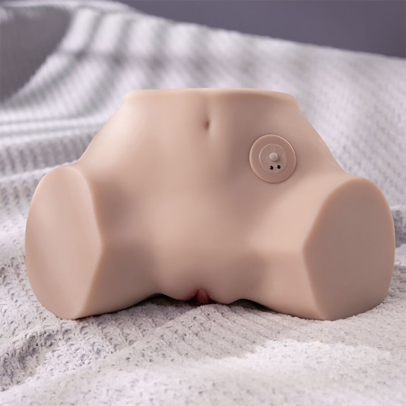 MEZZO BUSTO DONNA REALISTICO CON MOVIMENTO A SPINTA VAGINA E ANO FENNIE XISE