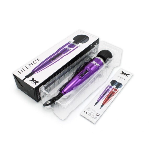 WAND STIMOLATORE CLITORIDEO POTENTE A VIBRAZIONE CON FILO PIXEY