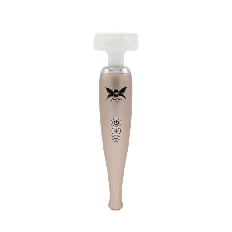 WAND STIMOLATORE CLITORIDEO CON TESTA PIATTA FLESSIBILE...