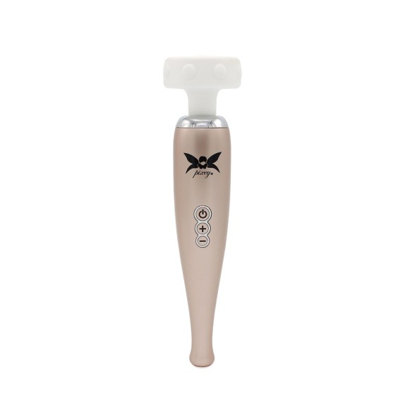 WAND STIMOLATORE CLITORIDEO CON TESTA PIATTA FLESSIBILE HAMMERHEAD