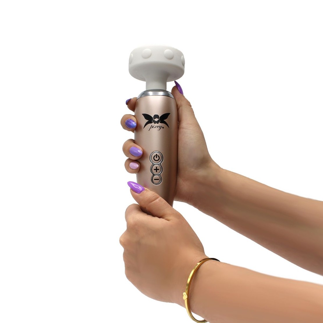 WAND STIMOLATORE CLITORIDEO CON TESTA PIATTA...