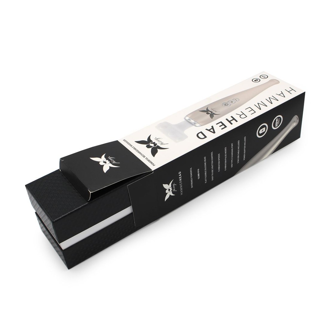 WAND STIMOLATORE CLITORIDEO CON TESTA PIATTA...