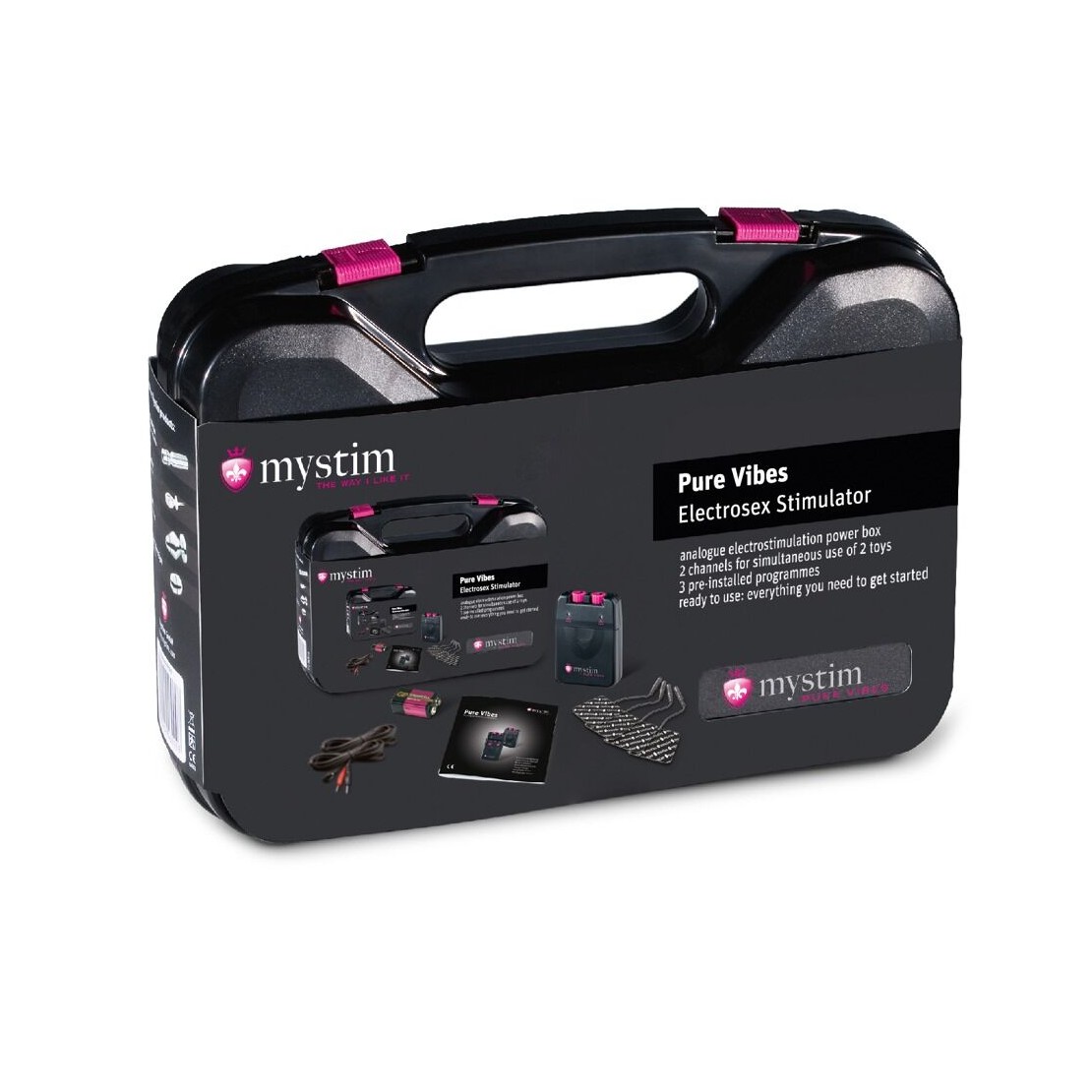 SET ELETTROSTIMOLAZIONE MYSTIM PURE VIBES CON...