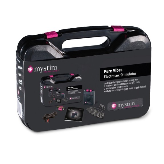 SET ELETTROSTIMOLAZIONE MYSTIM PURE VIBES CON ACCESSORI