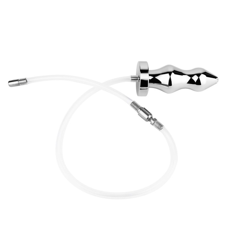 SONDA URETRALE IN SILICONE COLLEGATA AL PLUG ANALE...