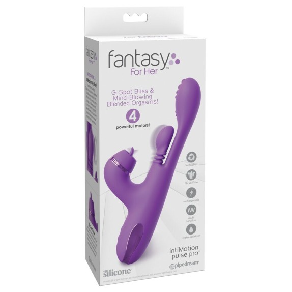 INTIMOTION PULSE PRO VIBRATORE 3IN1 PER PUNTO G E CLITORIDE