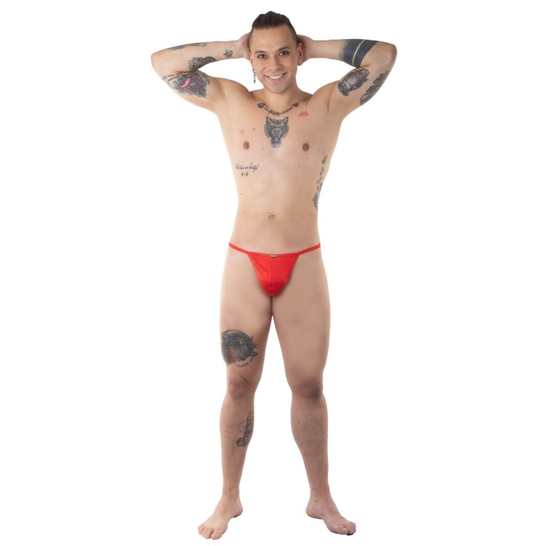 COSTUME MARE UOMO STRING ROSSO SEXY EROS VENEZIANI