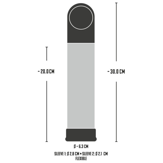 POMPA SVILUPPATRICE PER PENE AUTOMATICA USB CON SCHERMO LED