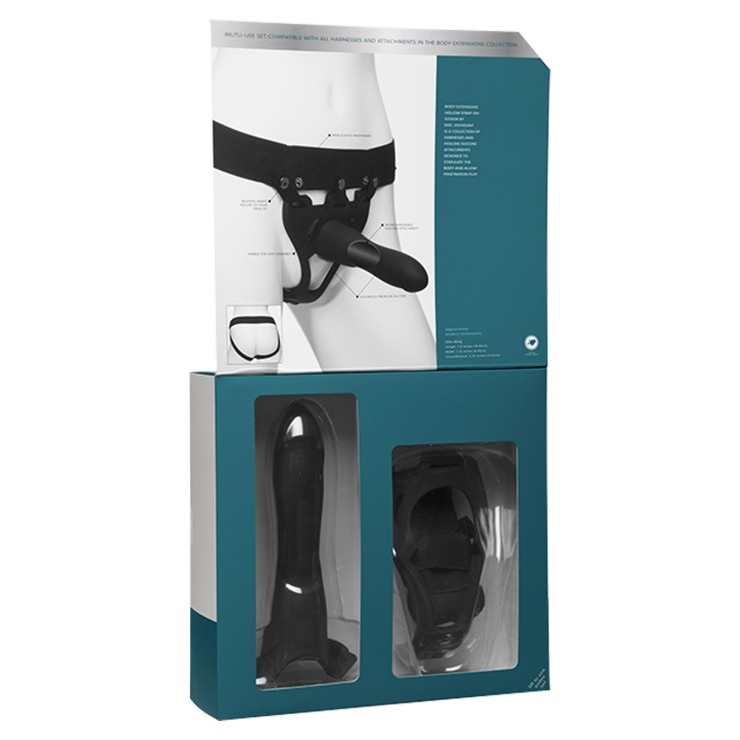 STRAP-ON MUTANDINA UNISEX APERTA SEX TOY IN SILICONE