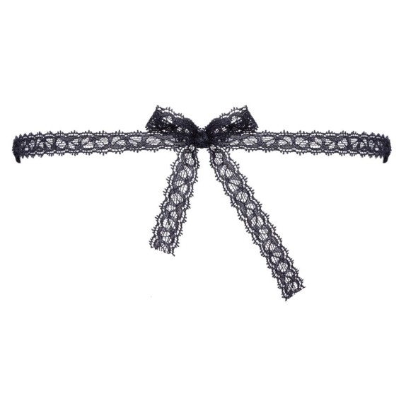 MASCHERINA PER OCCHI IN PIZZO SEXY PER DONNA CON LACCI COTTELLI