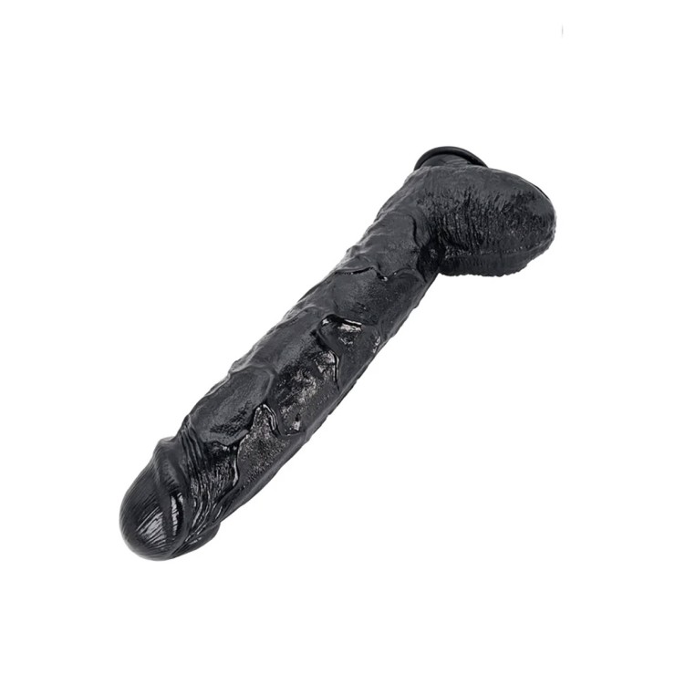 FALLO NERO DI GRANDI DIMENSIONI PER FIST DONG 43 CM IN PVC 2