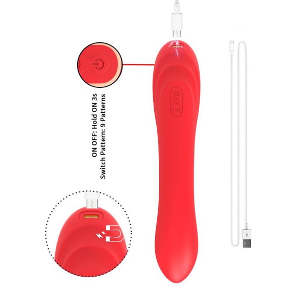 VIBRATORE RABBIT STIMOLATORE DOPPIO INTERNO THE ACE RABBIT