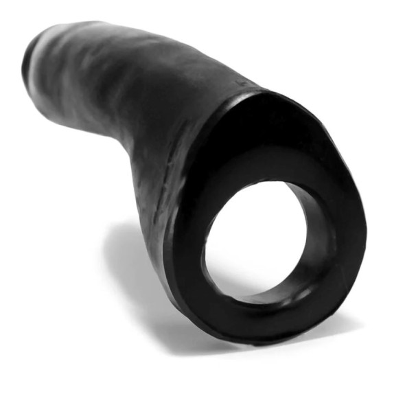 DILDO PER DOPPIA PENETRAZIONE CON ANELLO PER I TESTICOLI PENETRATOR