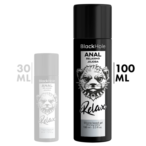 GEL LUBRIFICANTE ANALE RILASSANTE A BASE DI SILICONE E OLIO DI JOJOBA 100 ML