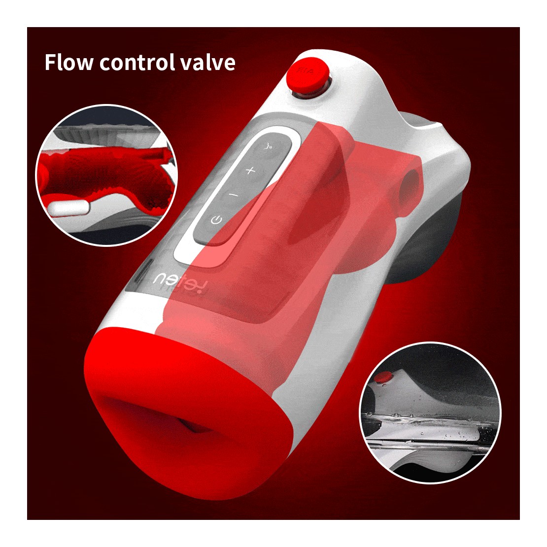 MASTURBATORE AUTOMATICO PER UOMO DEEP THROAT...