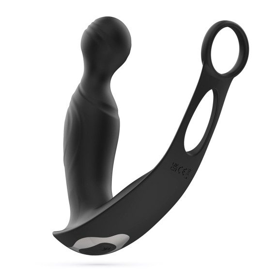 copy of VIBRATORE PROSTATICO ANALE CON ANELLI PER PENE E TESTICOLI FLAMMA