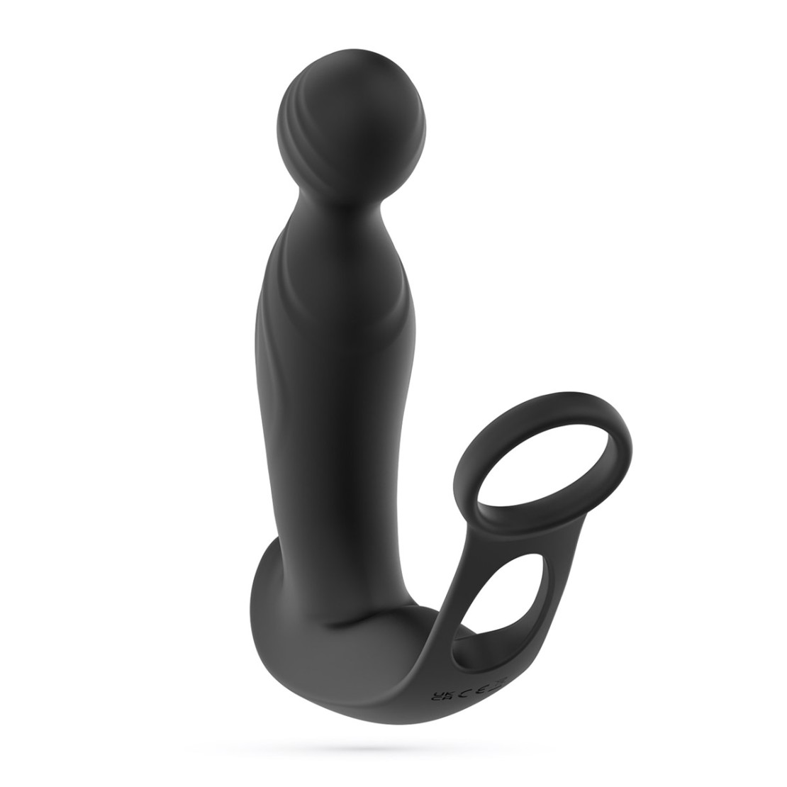 VIBRATORE PROSTATICO ROTANTE CON DOPPIO ANELLO...