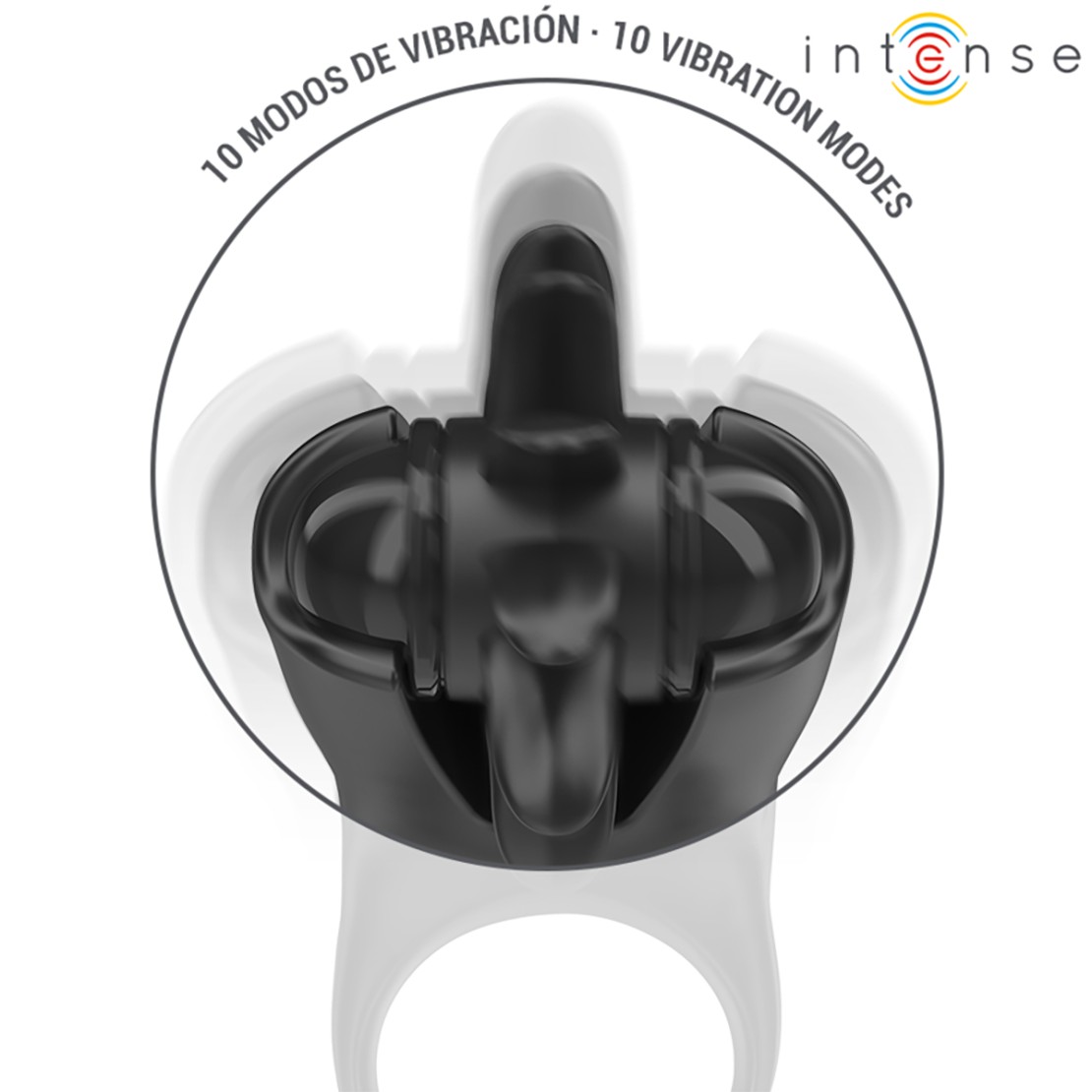 ANELLO PER PENE VIBRANTE E ROTANTE USB GIOCO DI...