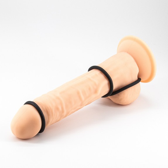 KIT 3 ANELLI PER PENE IN SILICONE PER MIGLIORARE L'EREZIONE