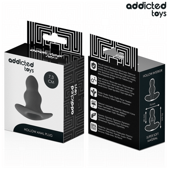 TUNNEL ANALE IN SILICONE DESIGN A SFERE DIMENSIONI S, M, L