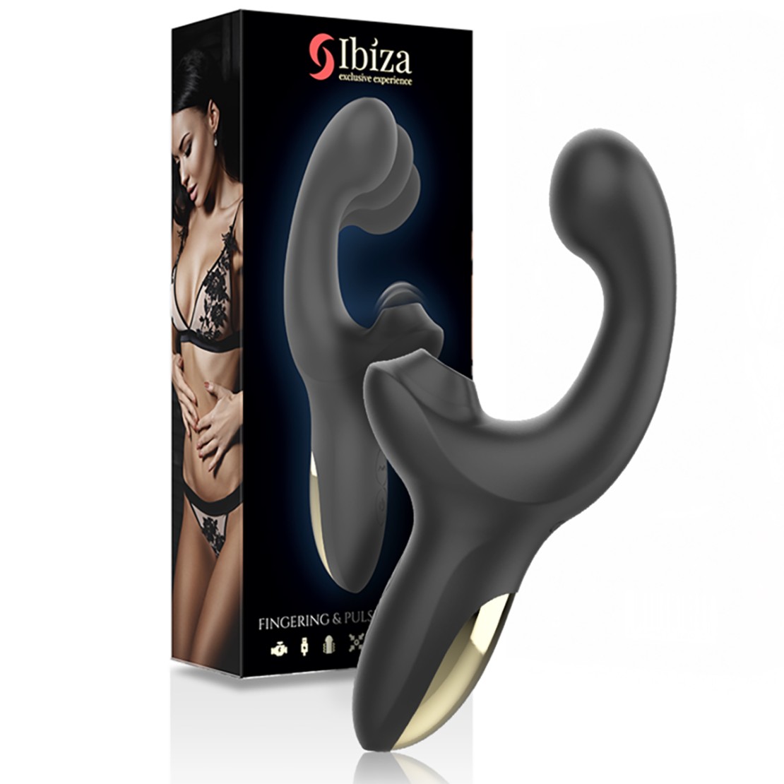 RABBIT SEX TOY CON MOVIMENTO E SUZIONE IBIZA