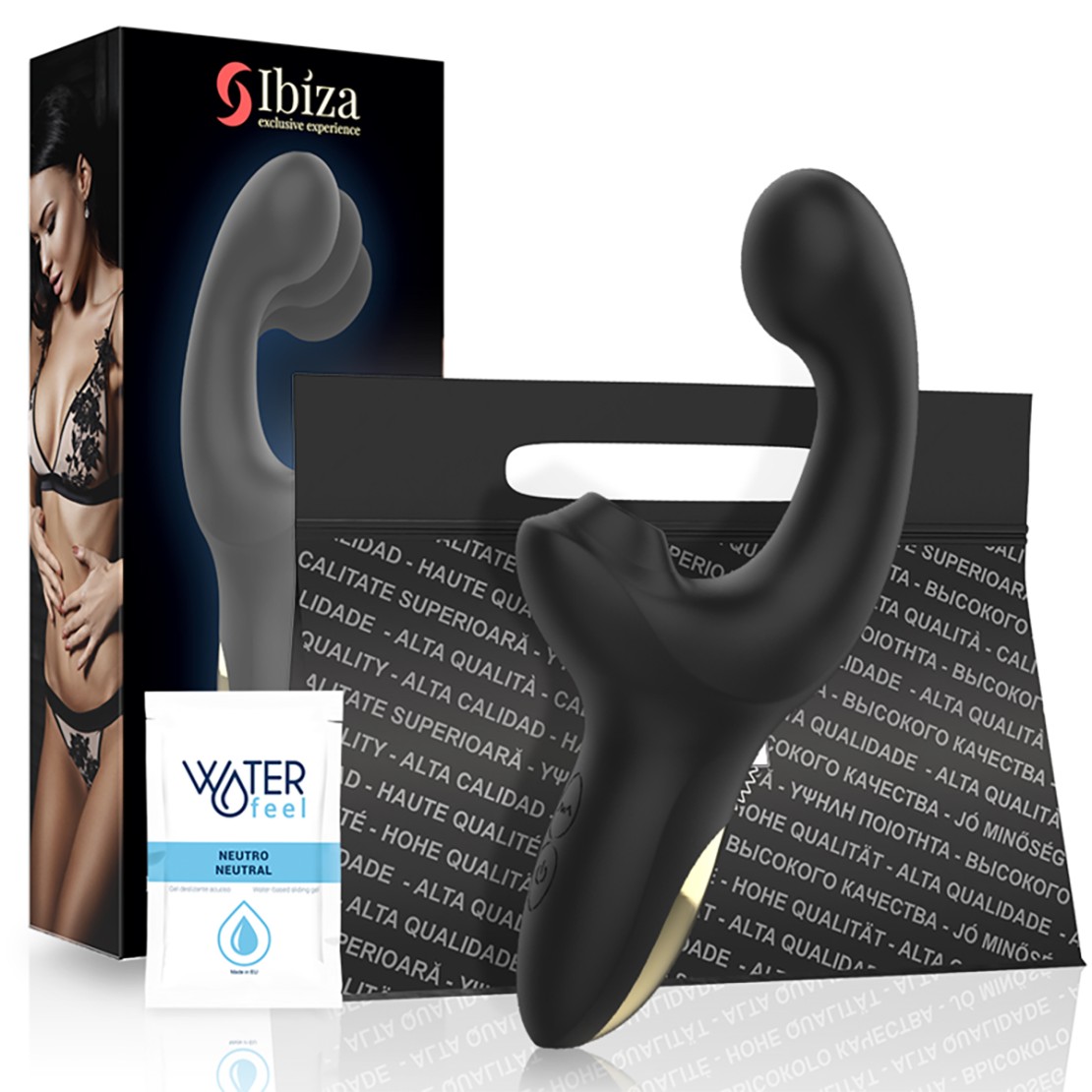 RABBIT SEX TOY CON MOVIMENTO E SUZIONE IBIZA