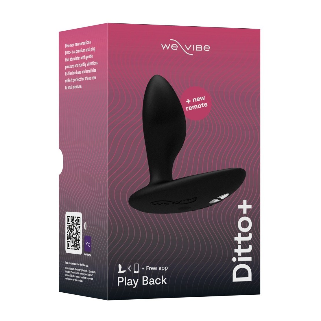 PLUG ANALE VIBRANTE CON APP A DISTANZA E...