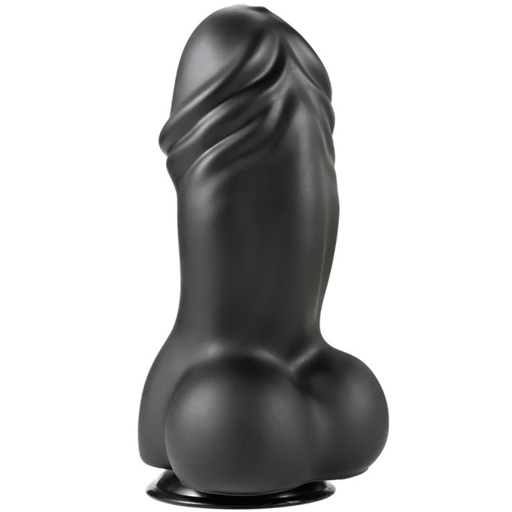 FALLO DILDO GROSSO E CORTO IN PVC MORBIDO 22 CM X 6,8 CM 7
