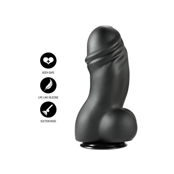 FALLO DILDO GROSSO E CORTO IN PVC MORBIDO 22 CM X 6,8 CM 7