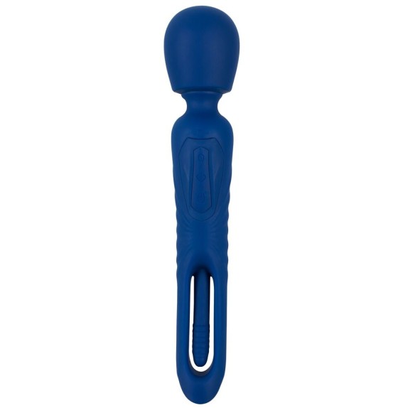 2IN1 WAND VIBRANTE PER CLITORIDE CON LINGUA PER PUNTO G SWEET SMILE