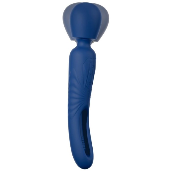 2IN1 WAND VIBRANTE PER CLITORIDE CON LINGUA PER PUNTO G SWEET SMILE