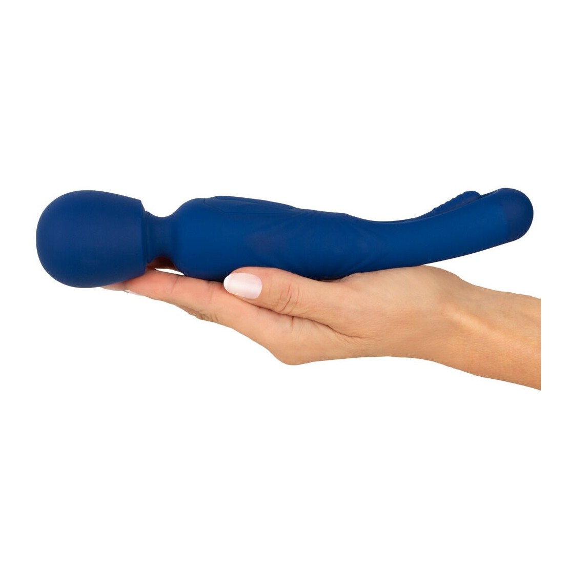2IN1 WAND VIBRANTE PER CLITORIDE CON LINGUA PER...