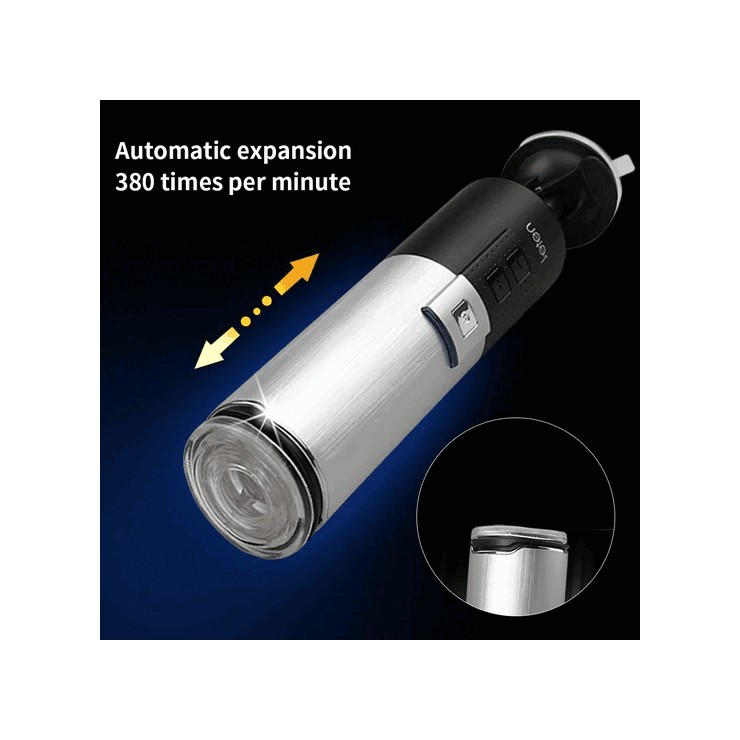 MASTURBATORE AUTOMATICO PER UOMO X-9 RETRACTABLE...