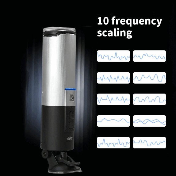 MASTURBATORE AUTOMATICO PER UOMO X-9 RETRACTABLE MASTURBATION CUP LETEN
