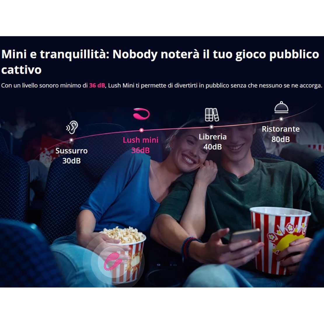 LUSH MINI OVETTO VIBRANTE PER GIOCHI A DISTANZA...
