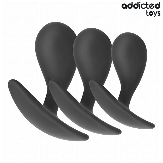 copy of KIT 3 PLUG ANALI E PROSTATICI IN SILICONE DI PICCOLE DIMENSIONI