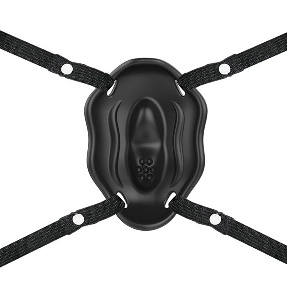 MUTANDINA VIBRANTE PER CLITORIDE ELASTICA E REGOLABILE USB